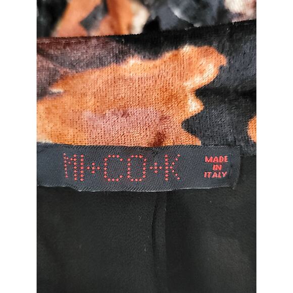 Be Fur Real Faux Fur Kimono Womens OS One Size Floral Velour Victorian Gothic - Picture 4 of 14